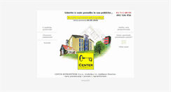 Desktop Screenshot of center-nepremicnine.si